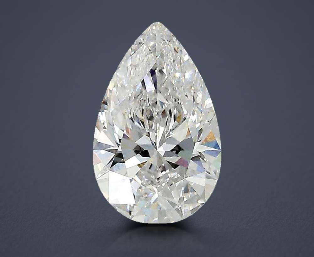 1.46 Carat Pear Lab Diamond