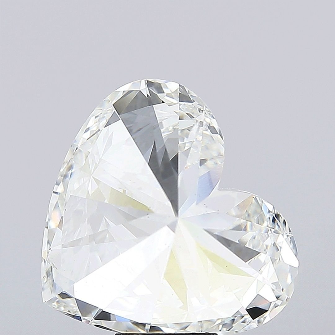 11.56ct F VS2 Rare Carat Ideal Cut Heart Lab Grown Diamond