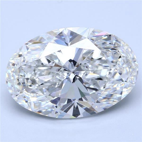 10.01ct G VS1 Rare Carat Ideal Cut Oval Lab Grown Diamond