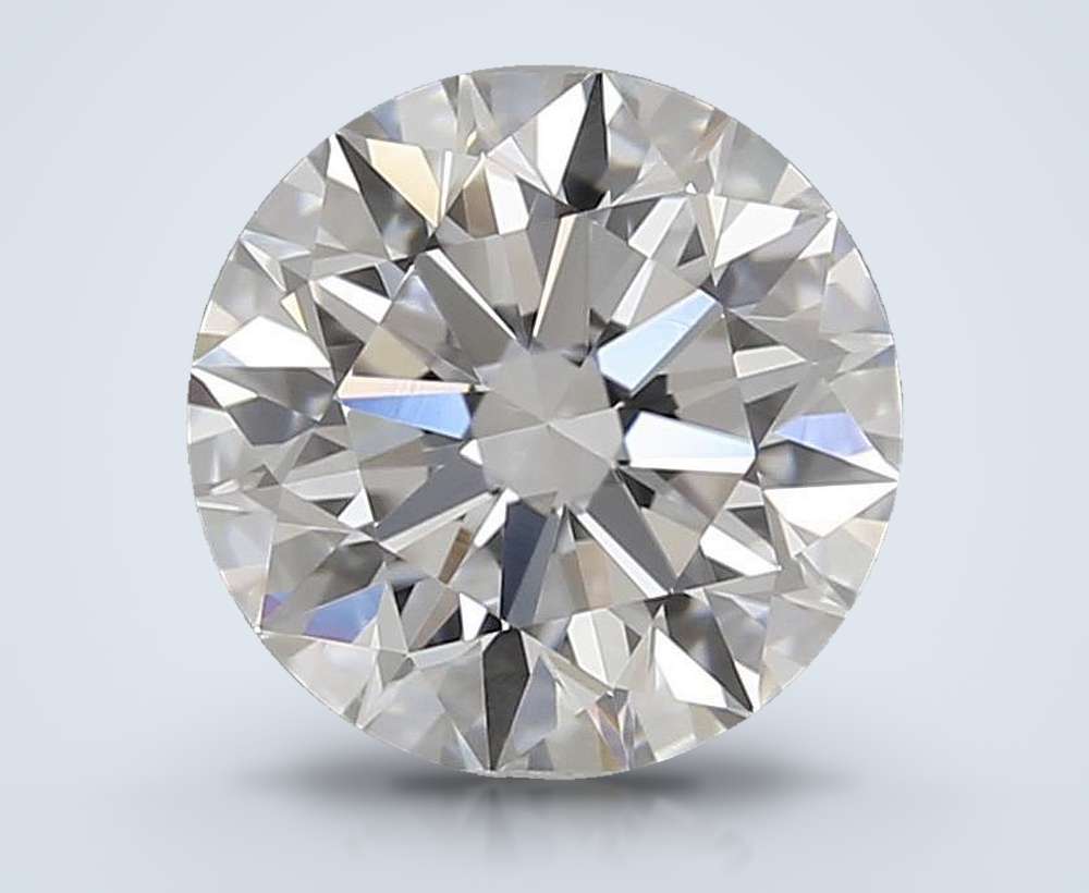 0.77 Carat Round Natural Diamond