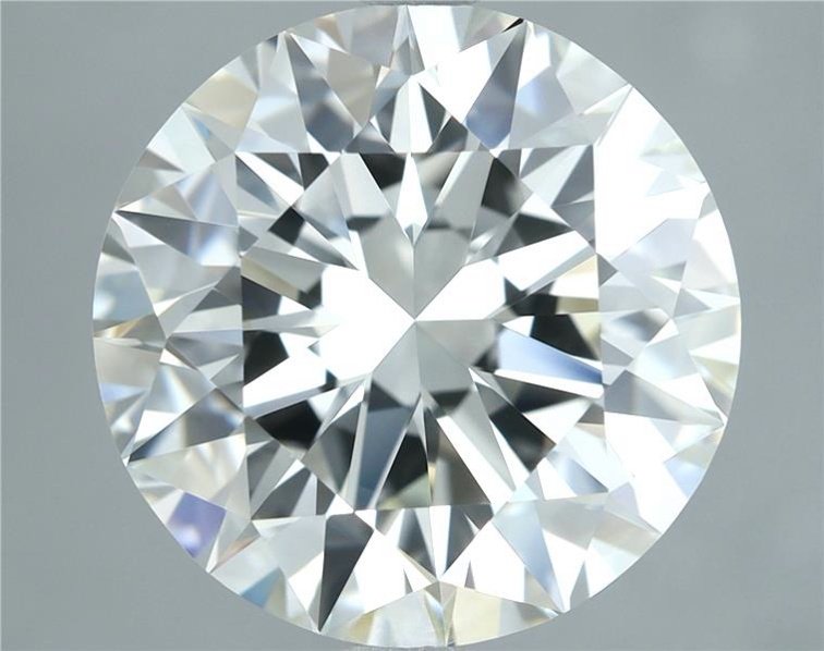 4.01ct H IF Rare Carat Ideal Cut Round Diamond
