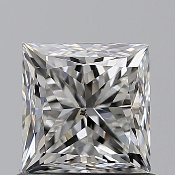 0.90ct H SI1 Good Cut Princess Diamond