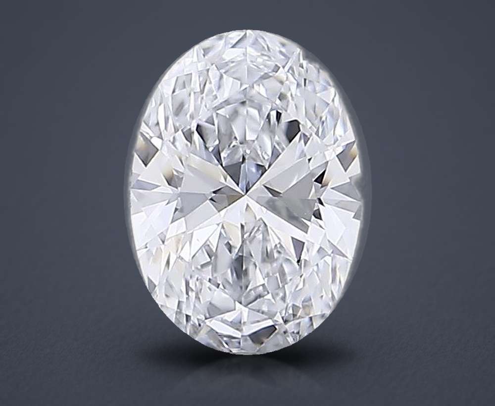 0.80 Carat Oval Lab Diamond