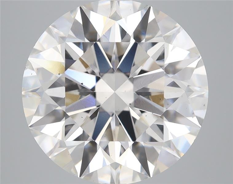 6.81ct F VS2 Rare Carat Ideal Cut Round Lab Grown Diamond