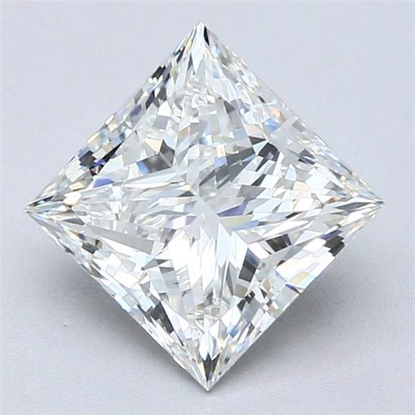 2.51ct H VS1 Very Good Cut Princess Diamond