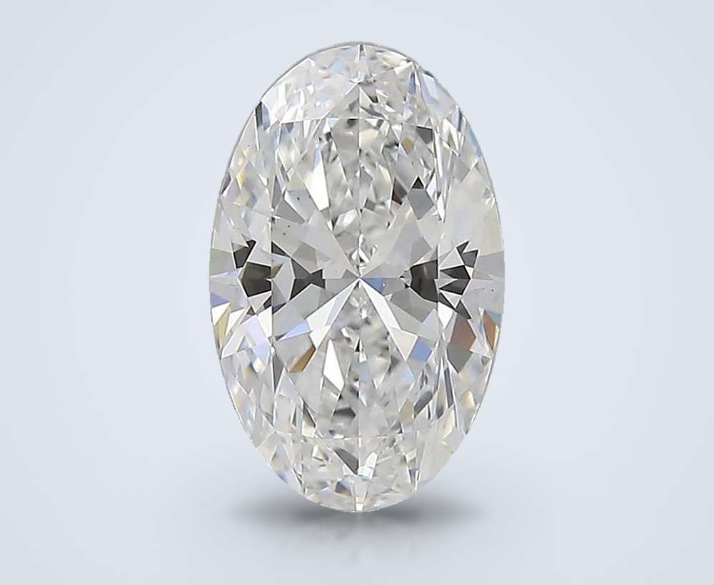 2.60 Carat Oval Lab Diamond