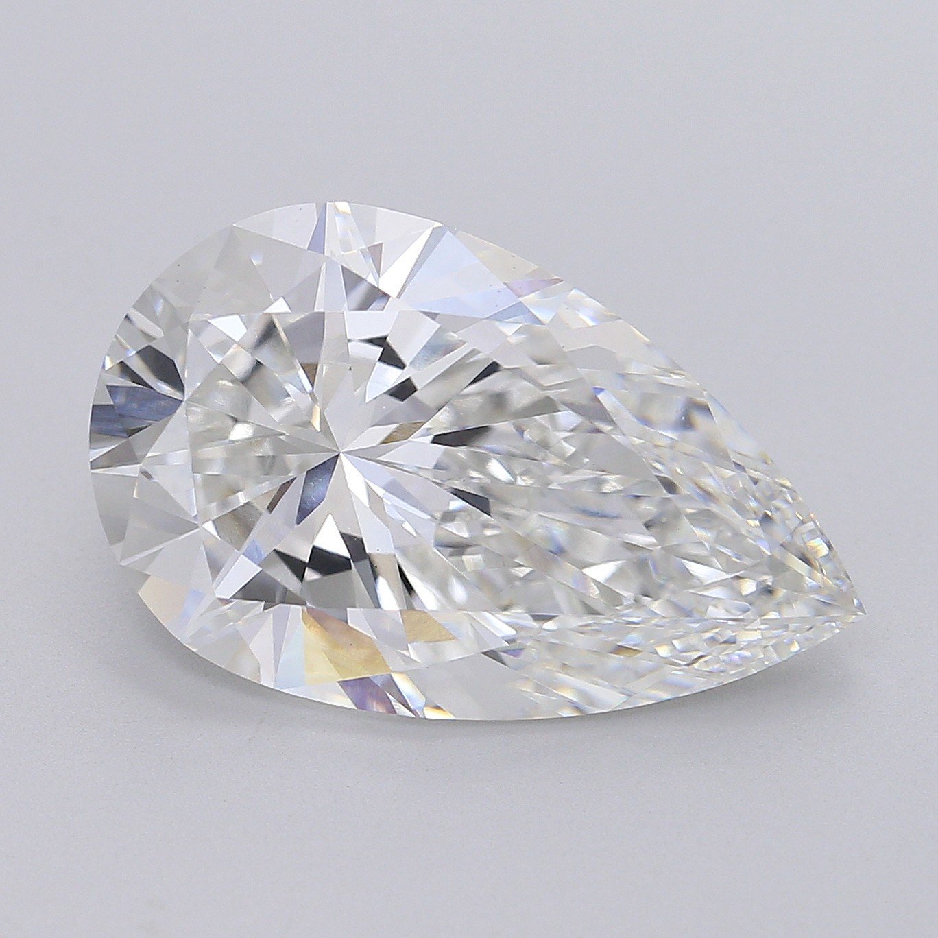 11.56ct F VS1 Rare Carat Ideal Cut Pear Lab Grown Diamond