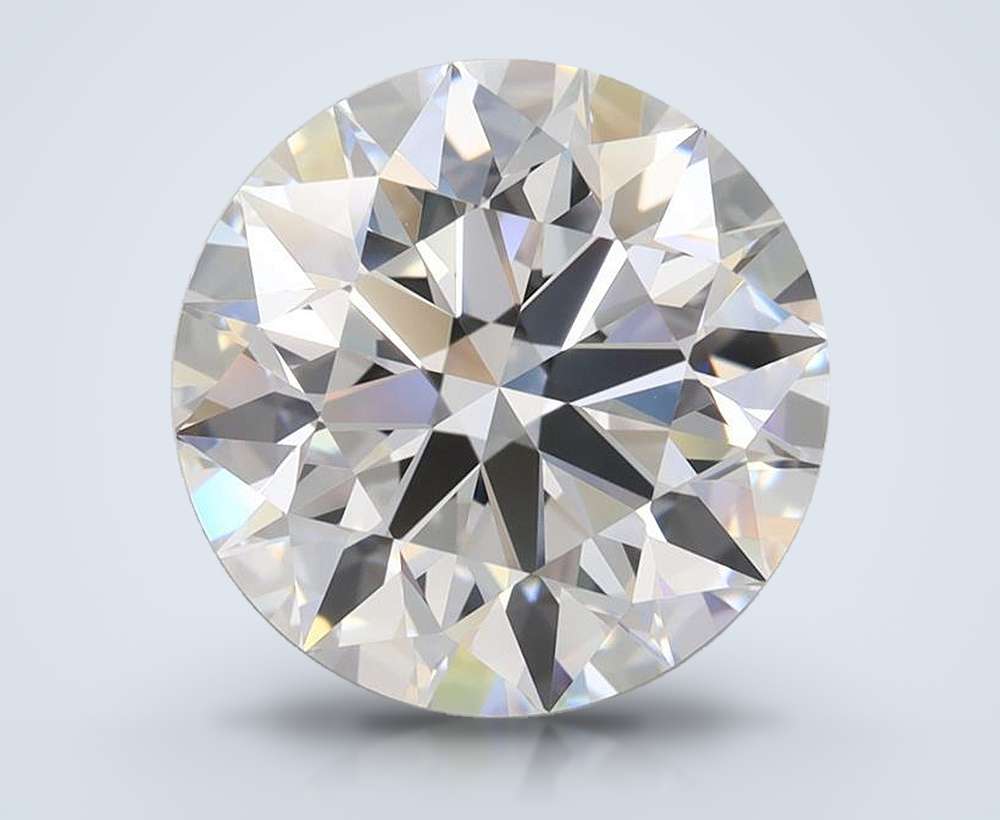 4.35 Carat Round Lab Diamond