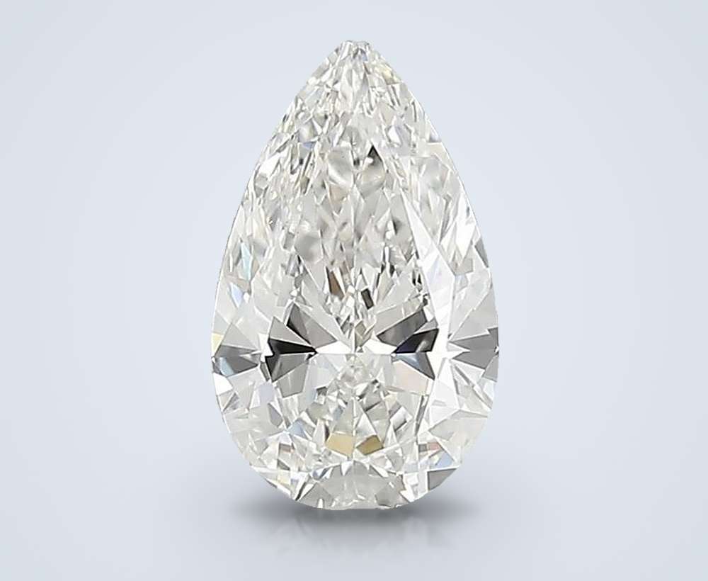 1.00 Carat Pear Lab Diamond