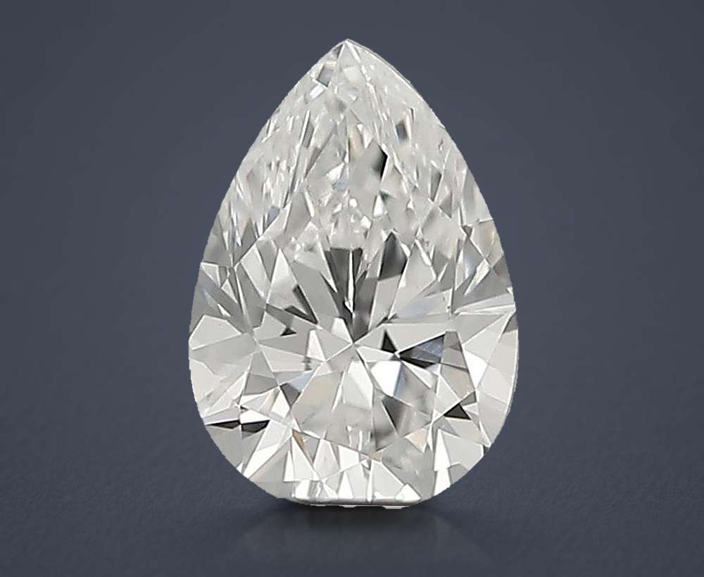0.35 Carat Pear Lab Diamond
