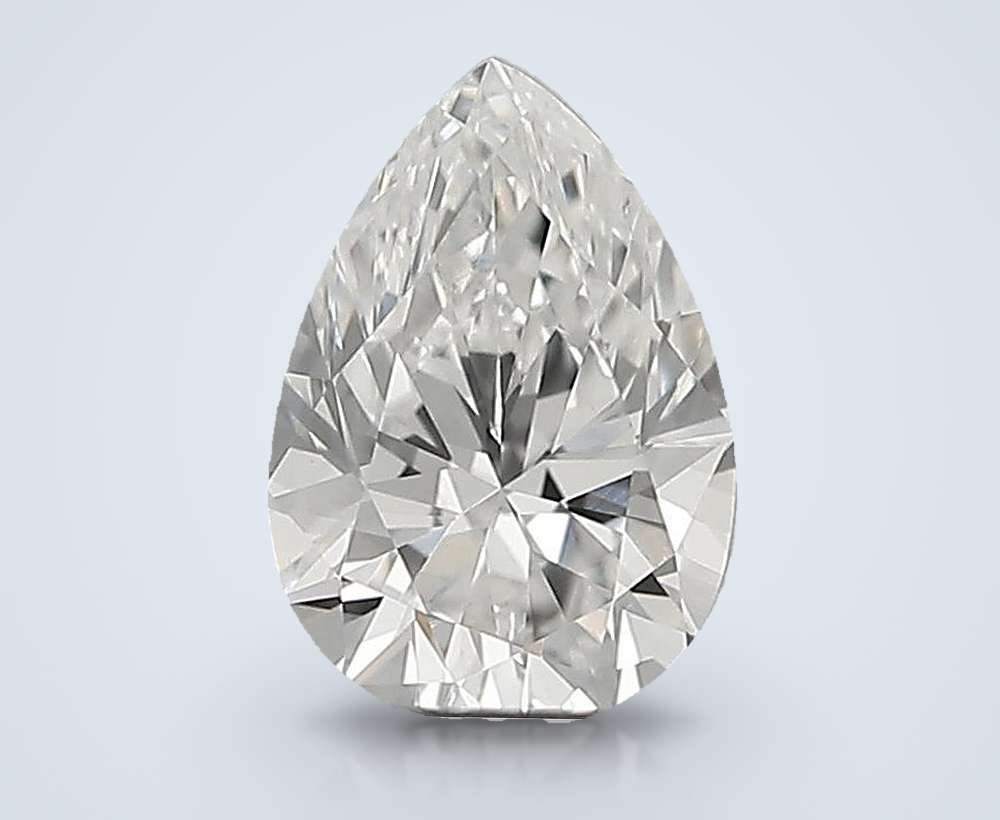0.35 Carat Pear Lab Diamond