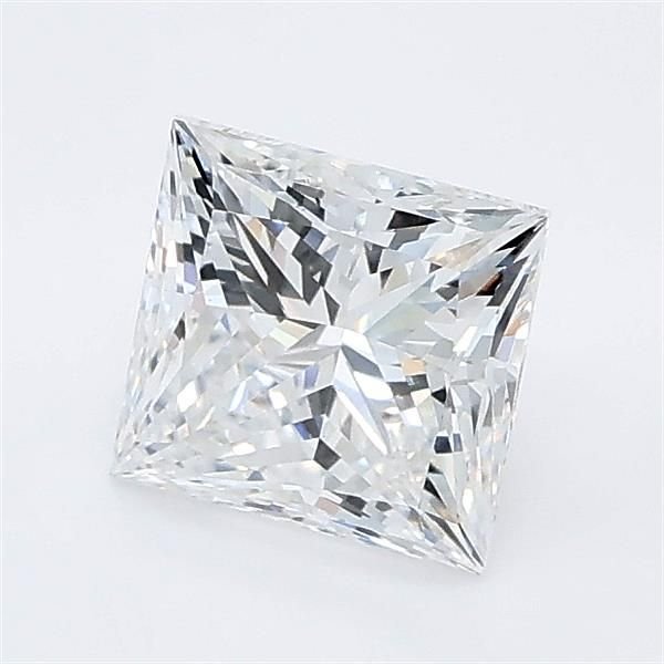 1.08ct D VS1 Rare Carat Ideal Cut Princess Lab Grown Diamond