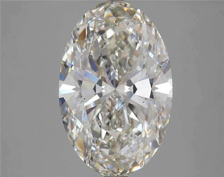 5.04ct I VS2 Rare Carat Ideal Cut Oval Lab Grown Diamond