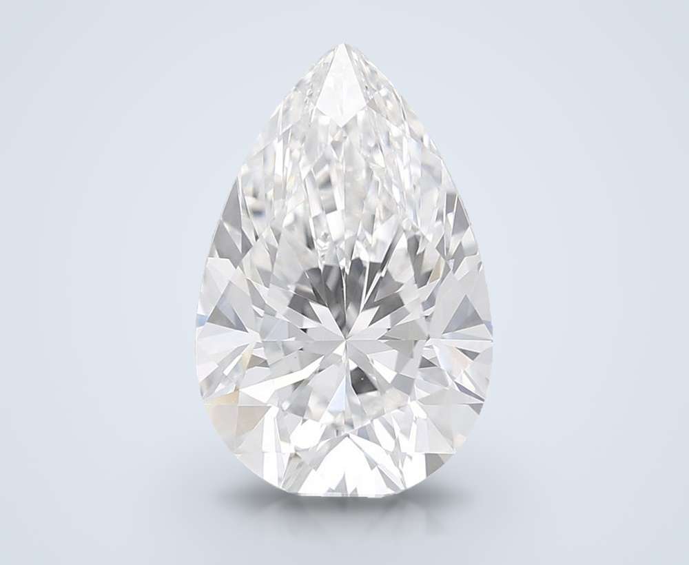 7.01 Carat Pear Lab Diamond