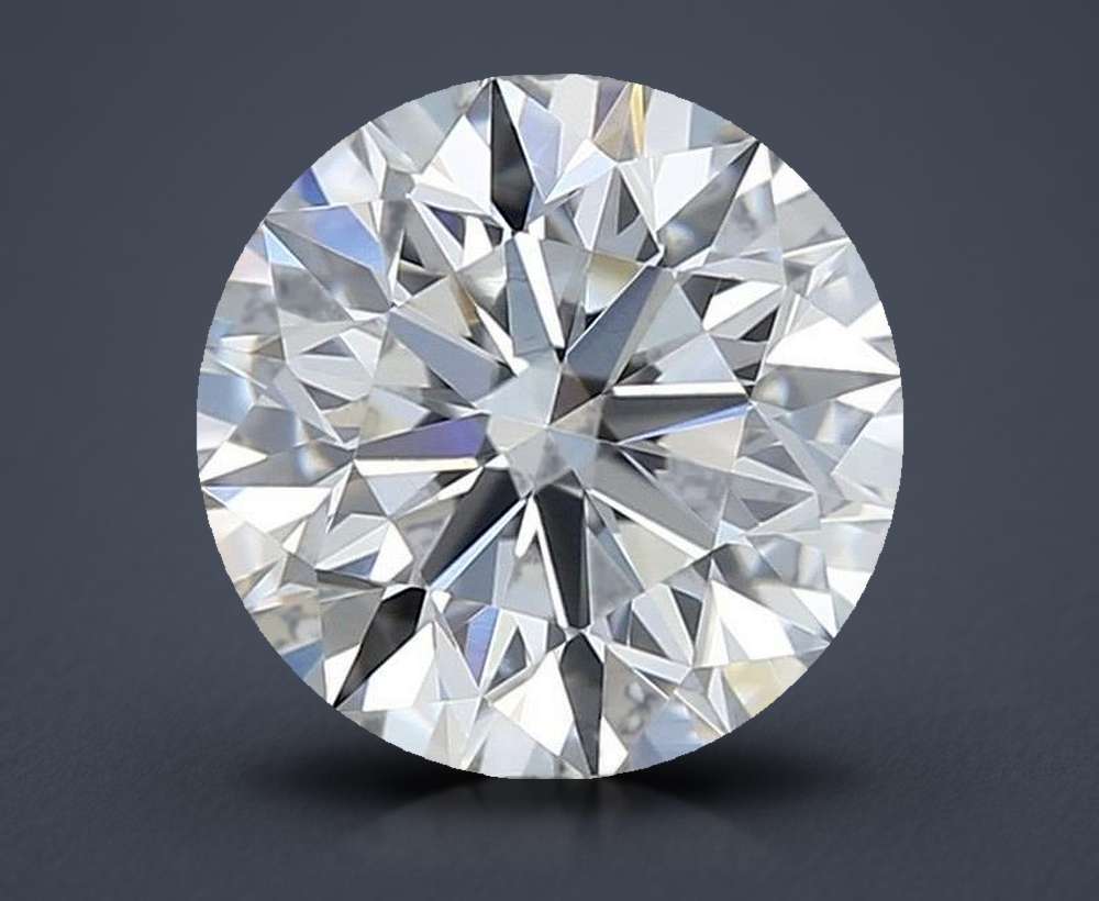 0.63 Carat Round Natural Diamond
