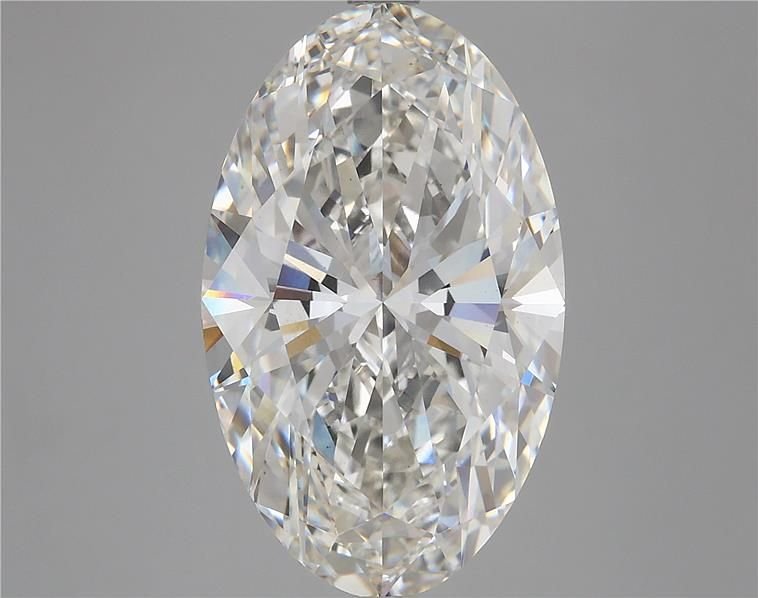 7.02ct I VS1 Rare Carat Ideal Cut Oval Lab Grown Diamond