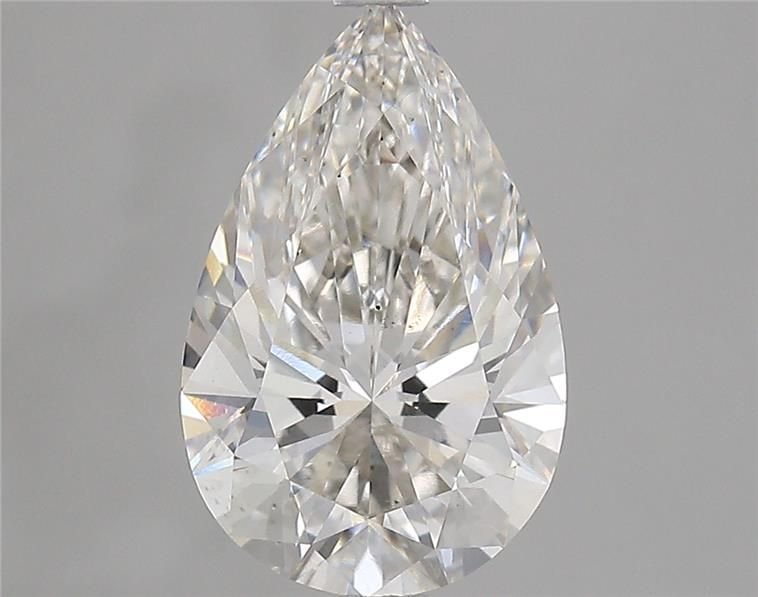 3.17ct I SI1 Rare Carat Ideal Cut Pear Lab Grown Diamond