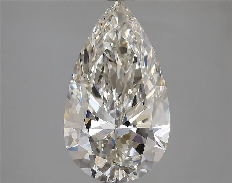 2.74ct H VS1 Rare Carat Ideal Cut Pear Lab Grown Diamond