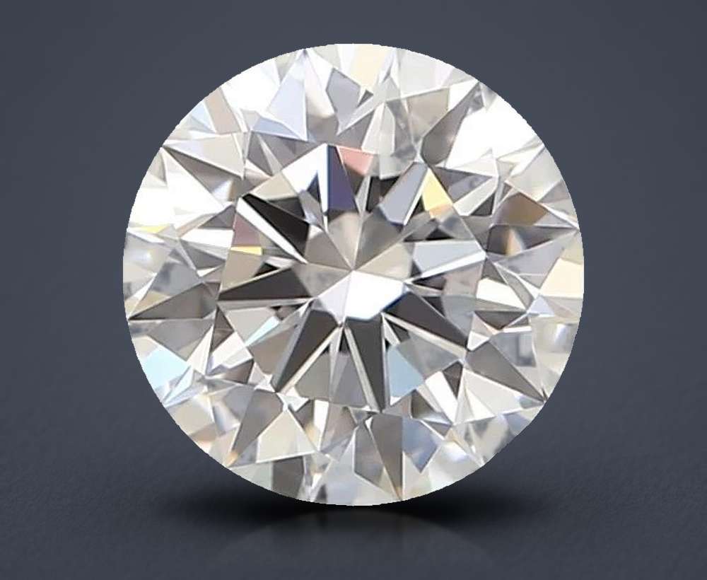 0.59 Carat Round Natural Diamond