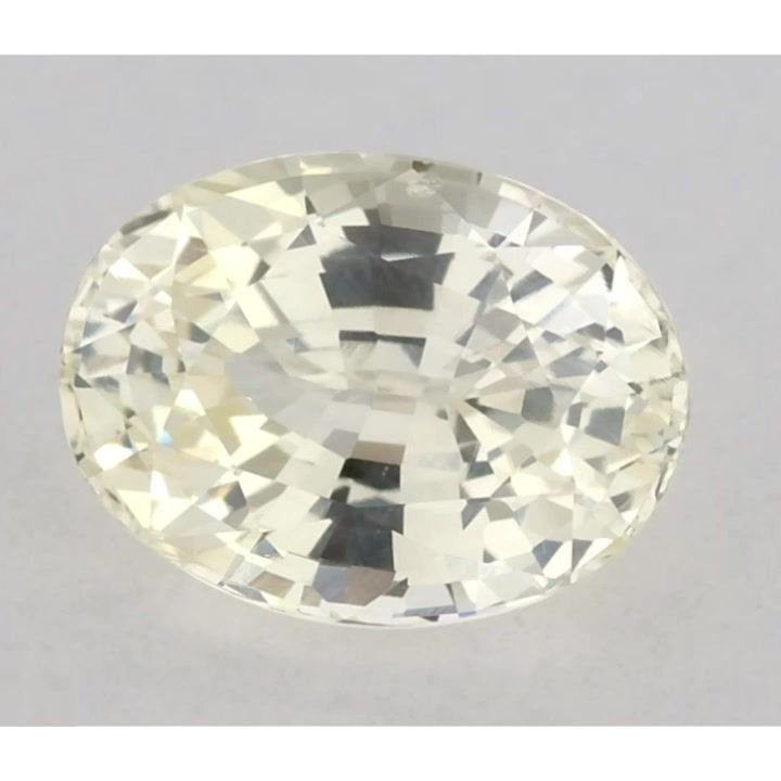 1.82 Carat Yellow Oval Sapphire