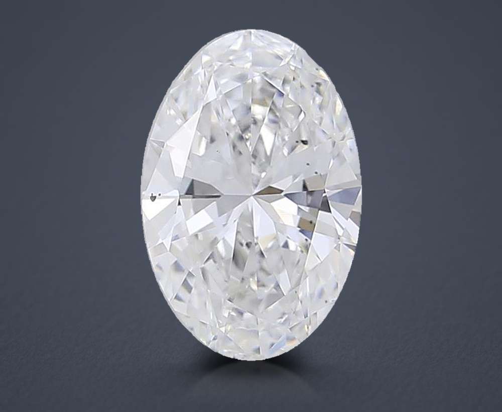 0.73 Carat Oval Lab Diamond