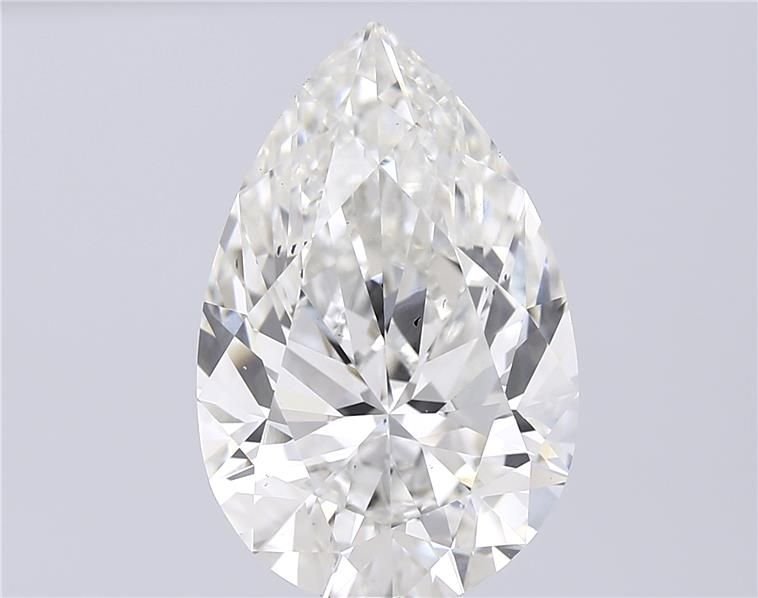 9.31ct G SI1 Rare Carat Ideal Cut Pear Lab Grown Diamond