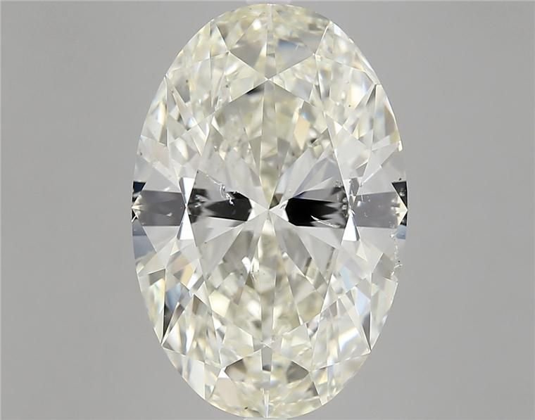 8.09ct K SI1 Rare Carat Ideal Cut Oval Diamond