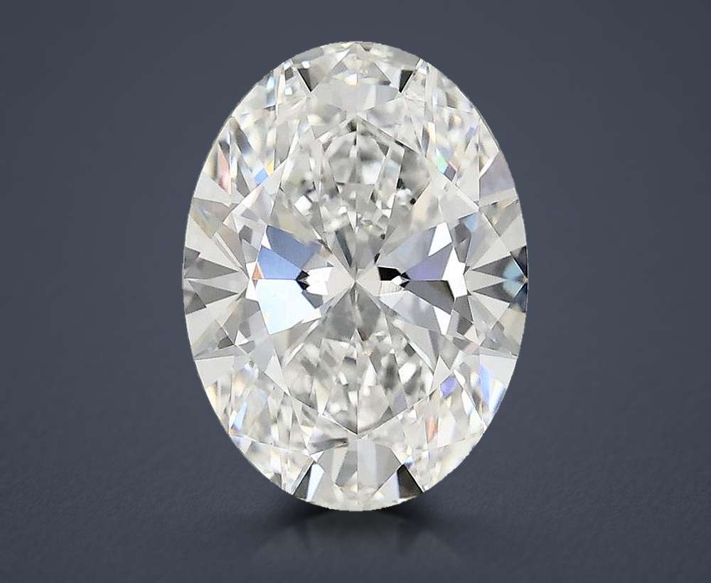 2.81 Carat Oval Lab Diamond