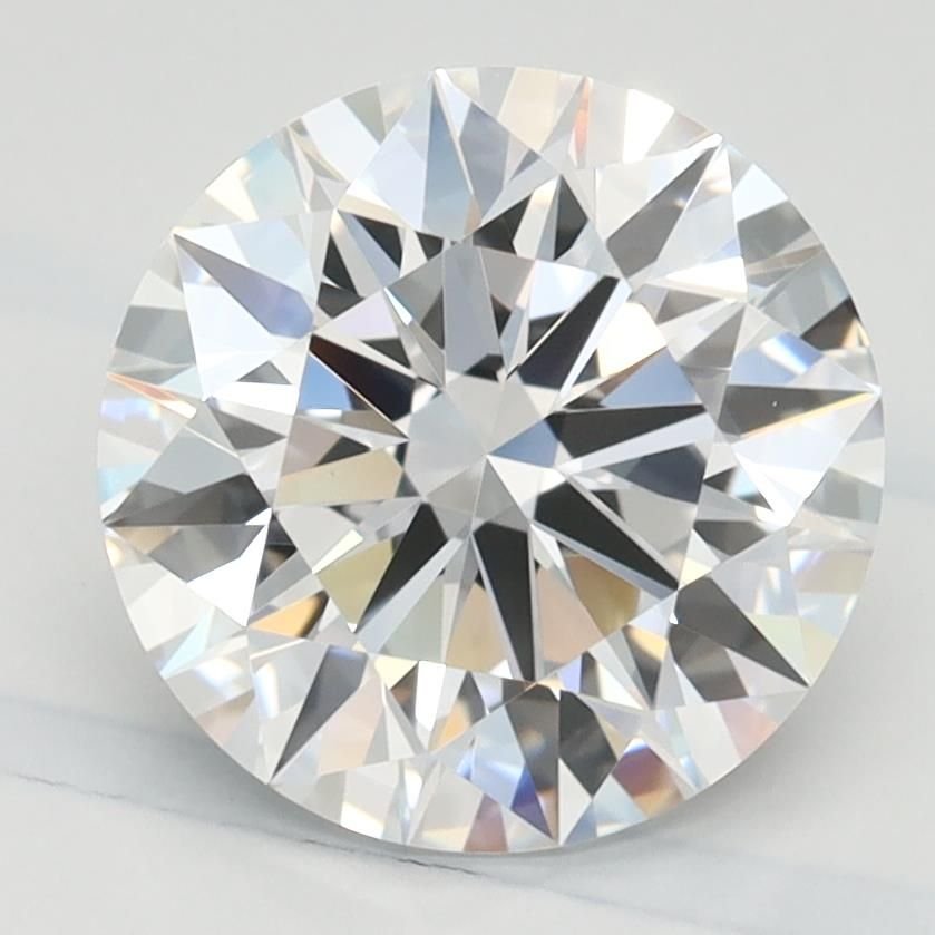 2.21ct D IF Rare Carat Ideal Cut Round Lab Grown Diamond