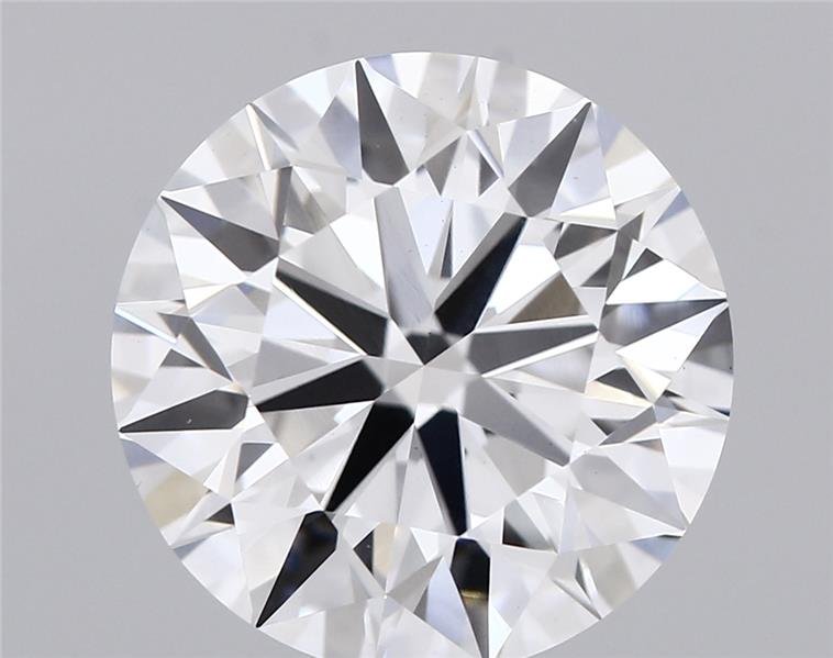 6.27ct F VS1 Rare Carat Ideal Cut Round Lab Grown Diamond