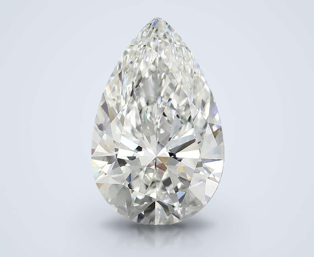 4.71 Carat Pear Lab Diamond
