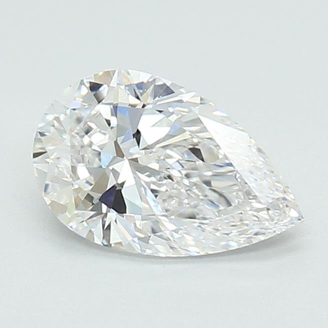 0.96ct D VVS2 Rare Carat Ideal Cut Pear Lab Grown Diamond