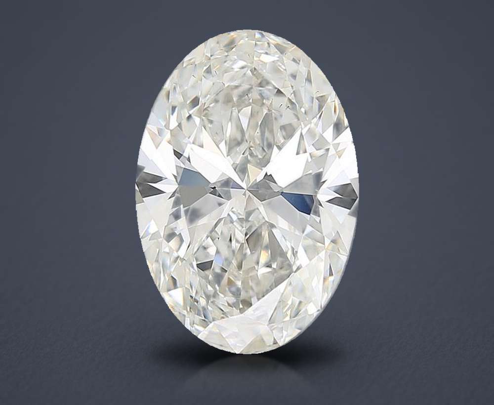 6.27 Carat Oval Lab Diamond