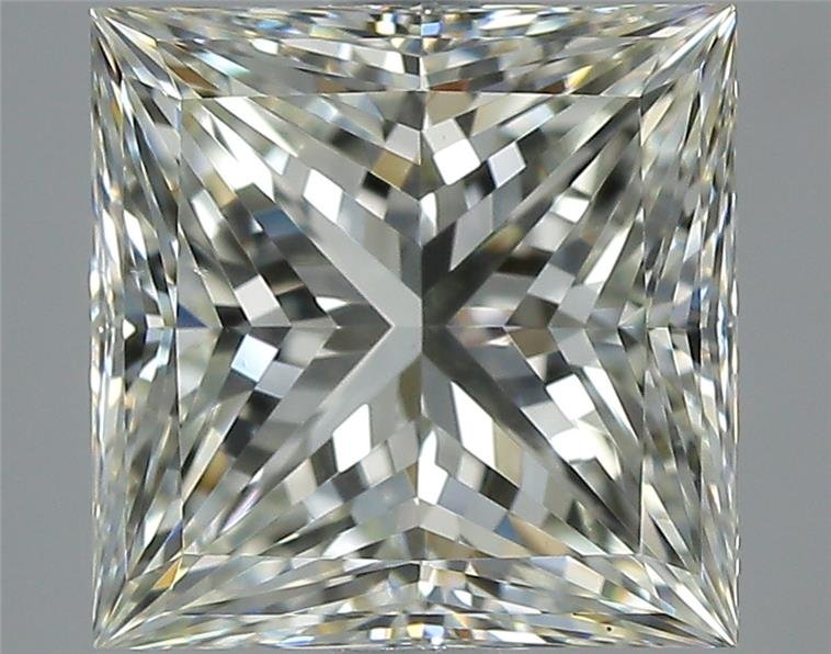 2.04ct K VS1 Rare Carat Ideal Cut Princess Diamond