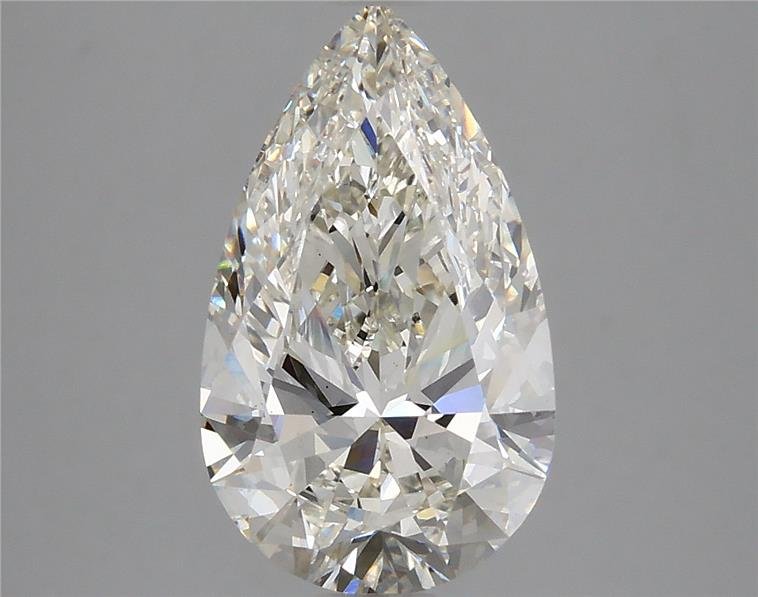 2.86ct H VS1 Rare Carat Ideal Cut Pear Lab Grown Diamond