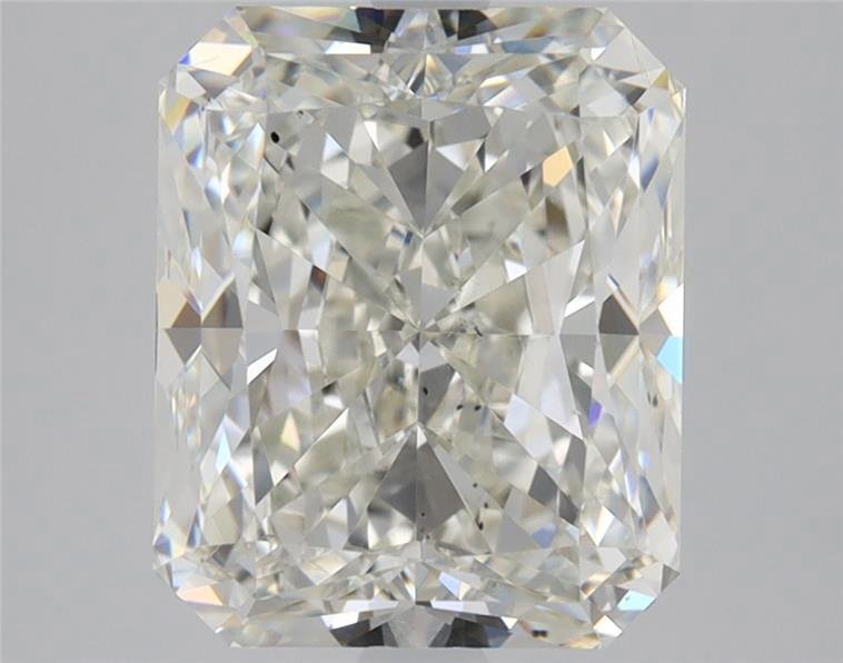 3.01ct I SI1 Rare Carat Ideal Cut Radiant Diamond