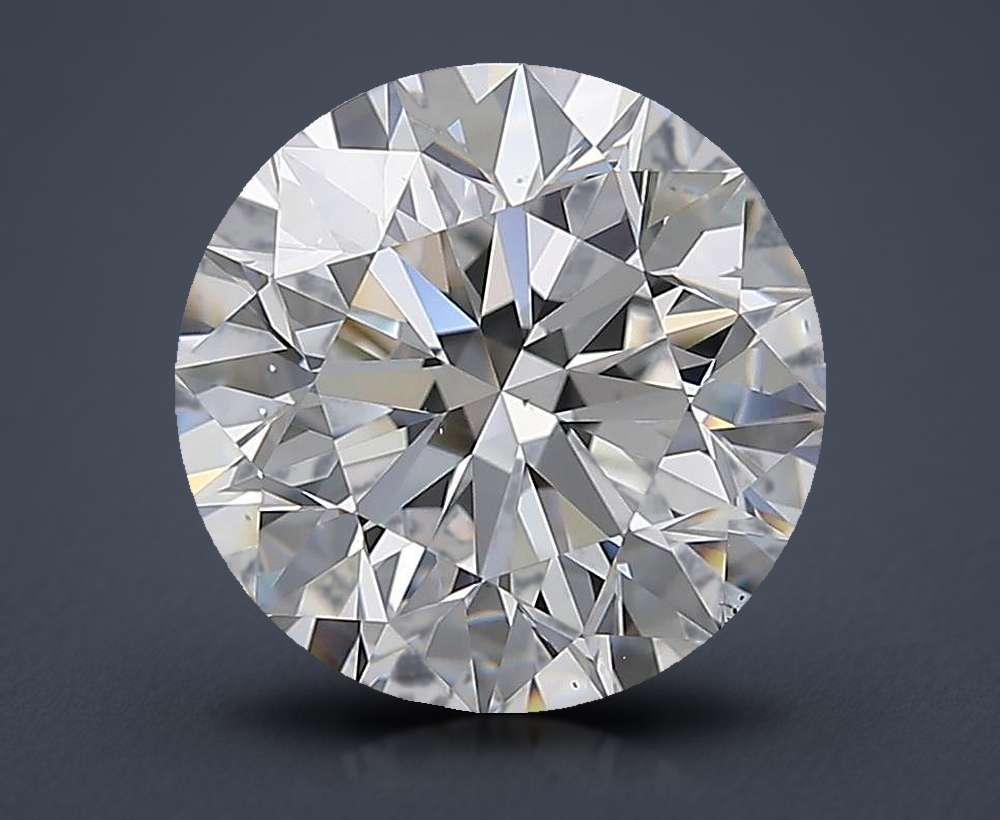 3.50 Carat Round Natural Diamond