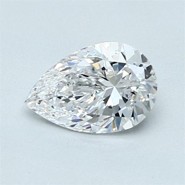 0.70ct D VVS2 Rare Carat Ideal Cut Pear Diamond