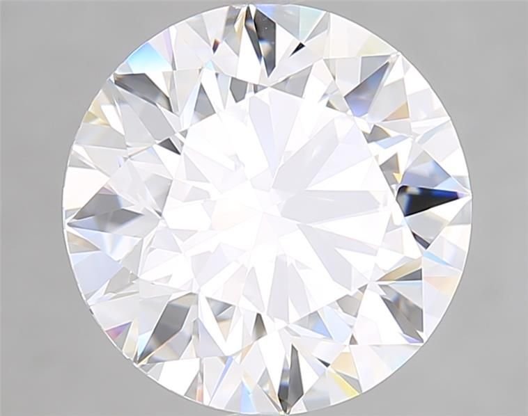 6.09ct E IF Rare Carat Ideal Cut Round Lab Grown Diamond