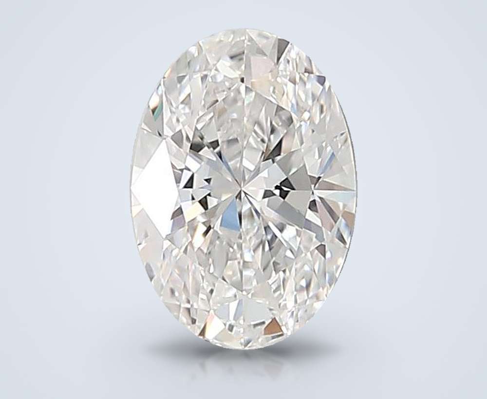 1.63 Carat Oval Lab Diamond