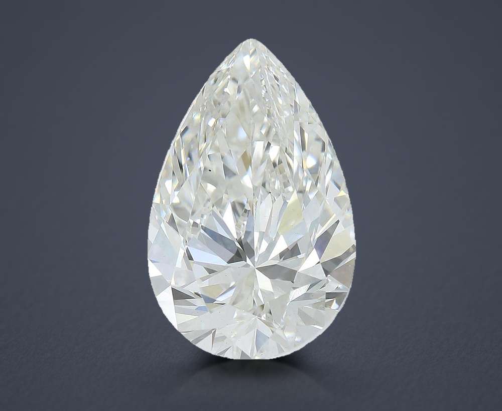 5.30 Carat Pear Lab Diamond