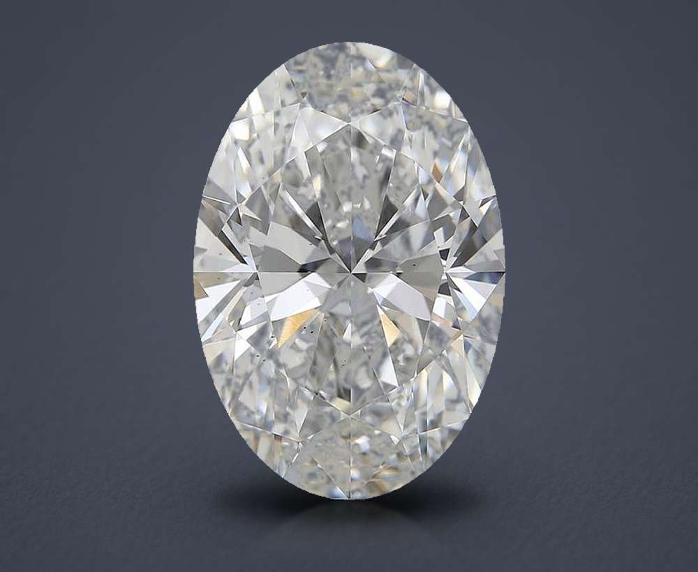 5.59 Carat Oval Lab Diamond