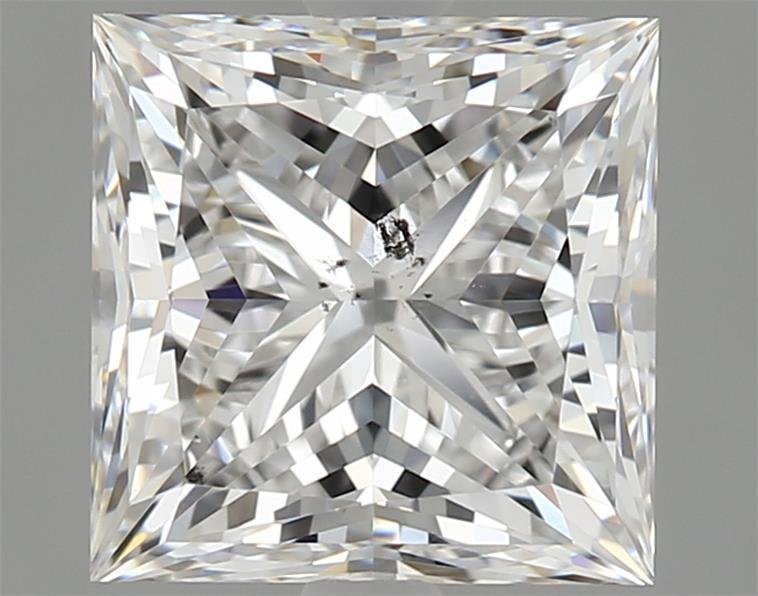 2.03ct F SI2 Rare Carat Ideal Cut Princess Diamond