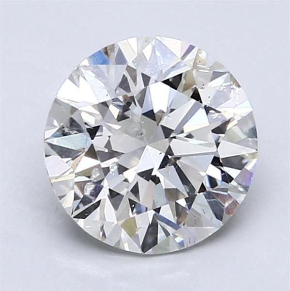 2.02ct G SI2 Rare Carat Ideal Cut Round Diamond