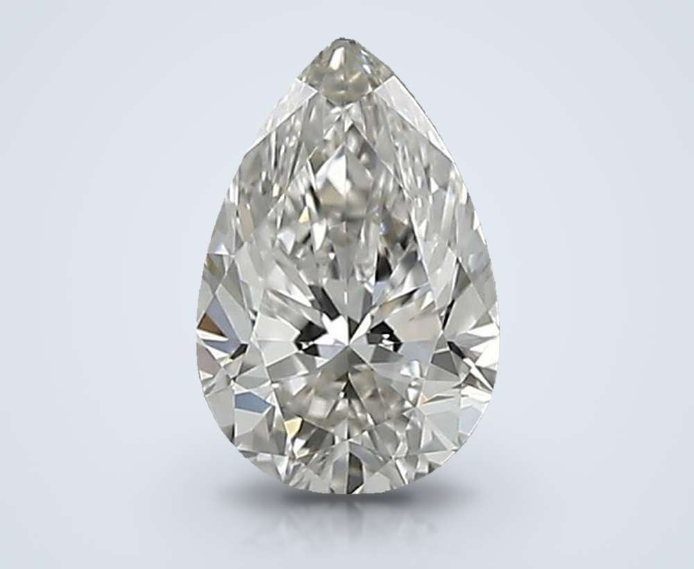 0.40 Carat Pear Natural Diamond