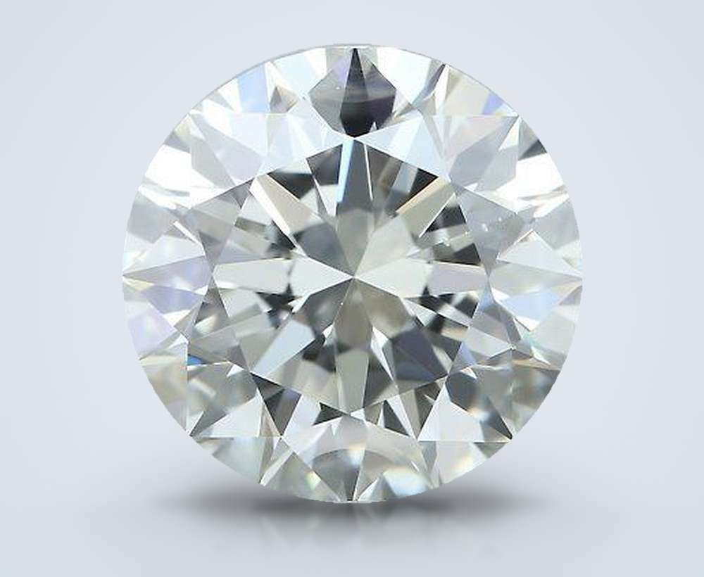 3.01 Carat Round Natural Diamond