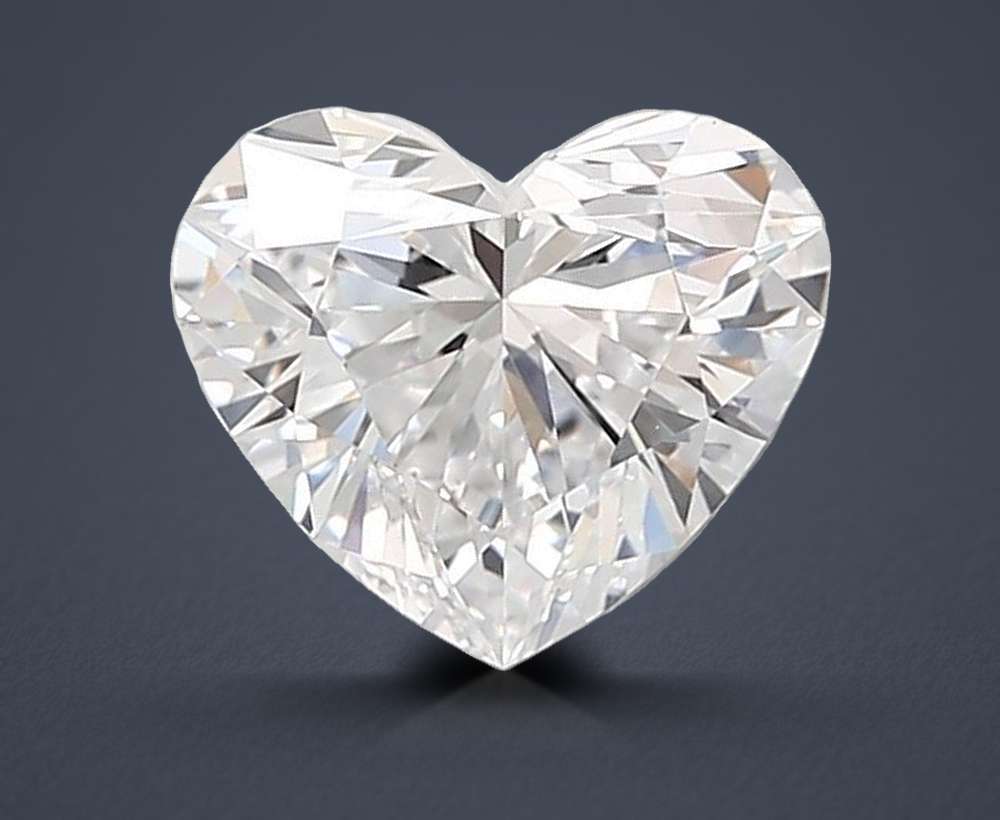 1.53 Carat Heart Lab Diamond