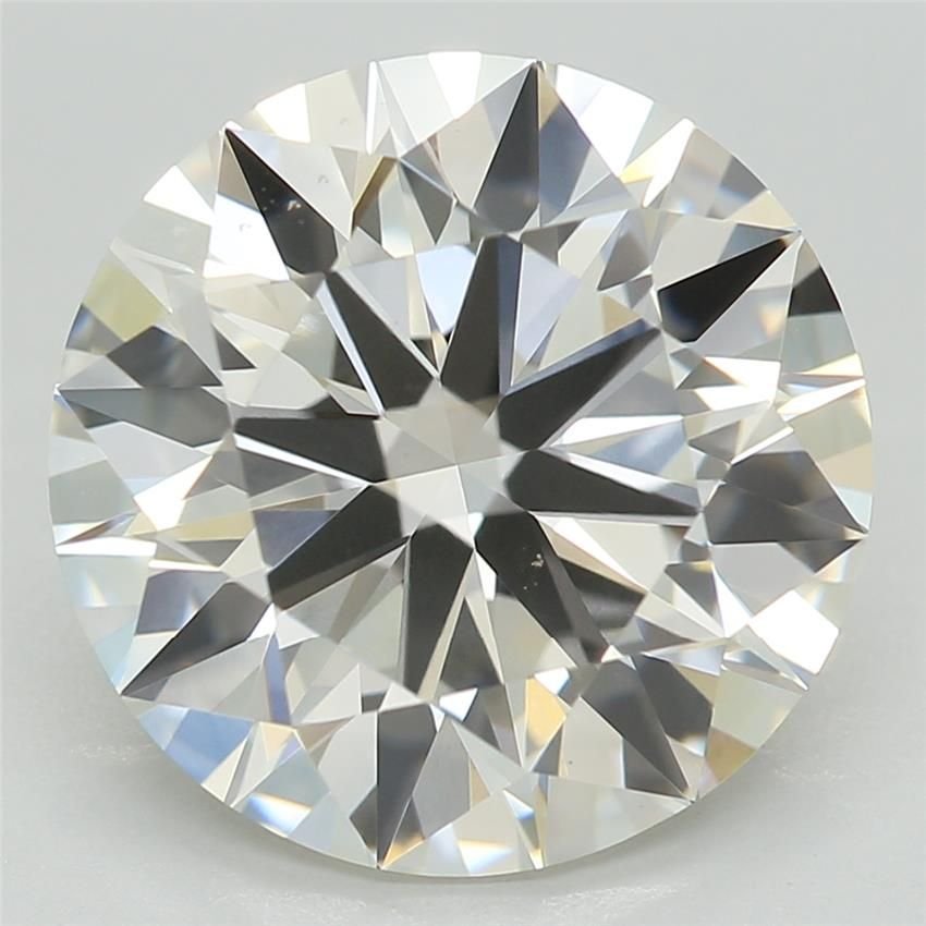 4.02ct H VVS2 Rare Carat Ideal Cut Round Lab Grown Diamond