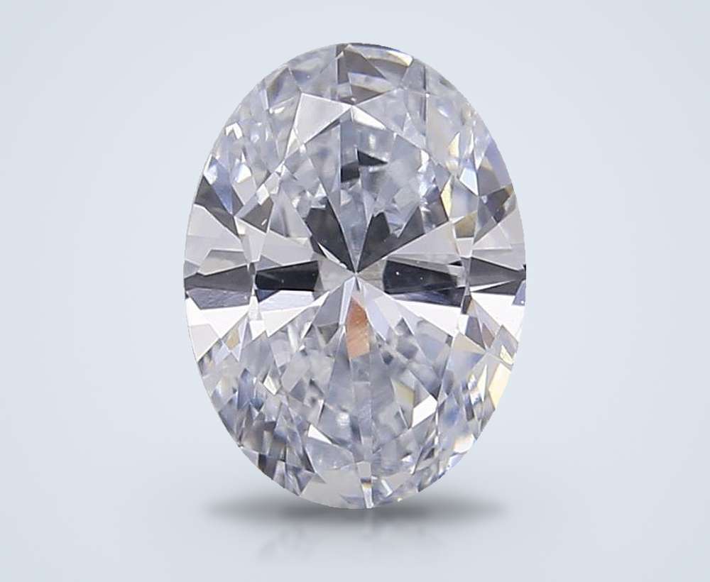 0.74 Carat Oval Lab Diamond