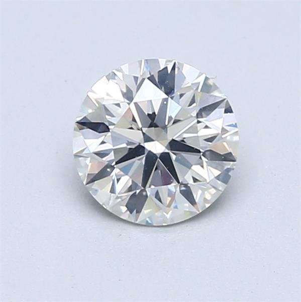 0.83ct I SI2 Rare Carat Ideal Cut Round Diamond